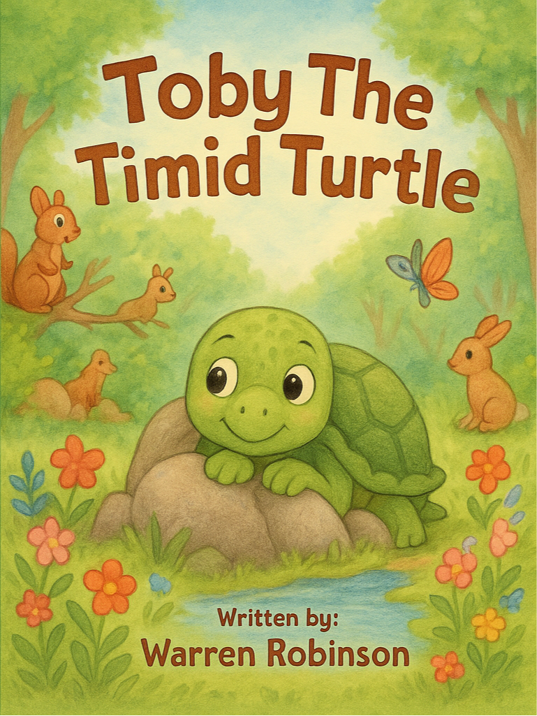 Childrenβs Book Toby The Timid Turtle